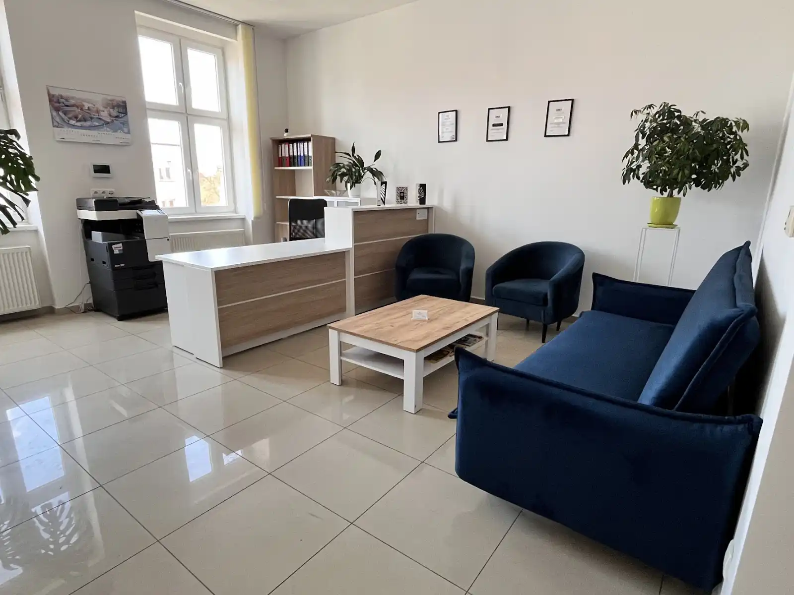 Wnętrze Kancelarii notarialnej Agaty Kret-Paprockiej Notariusza w Rzeszowie