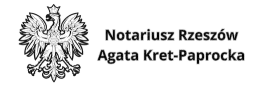 Logo kancelarii notarialnej
